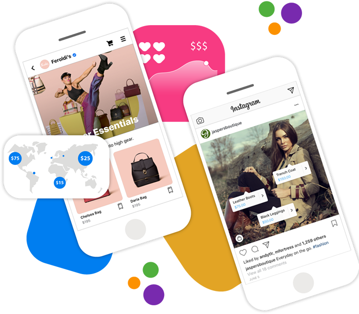 Facebook and Instagram graphic